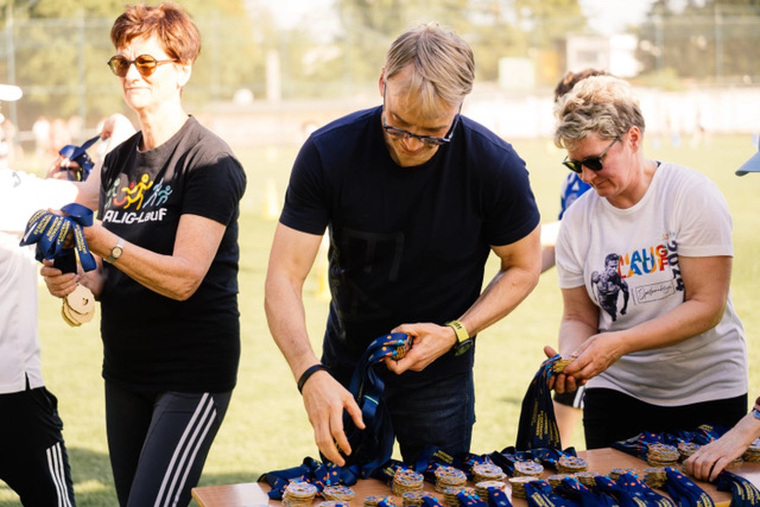 Kinder laufen beim Fußball von Hartwig - Steffen Hartwig 